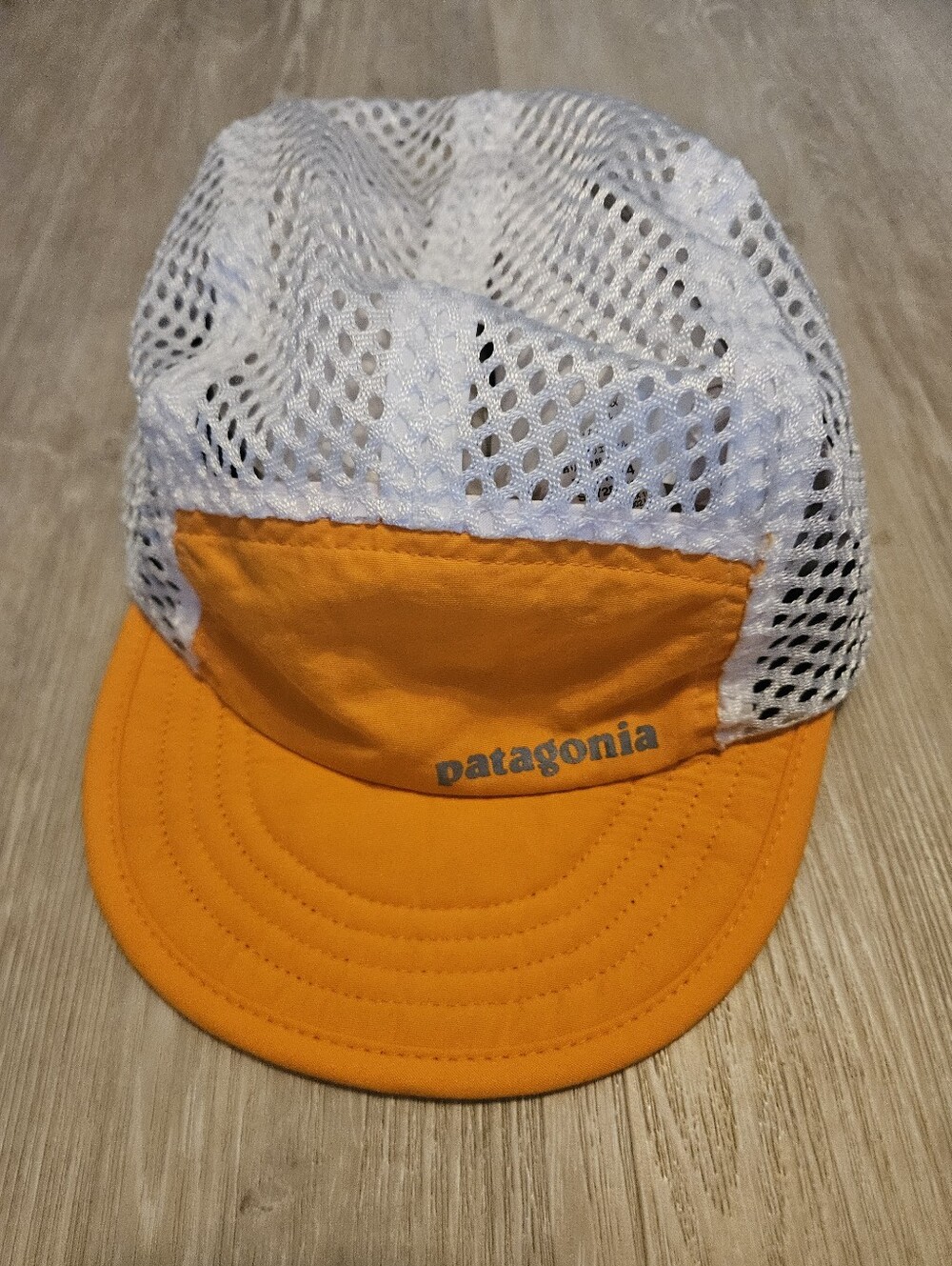 PATAGONIA Duckbill Cap Mango Orange White Mesh One Size Adjustable